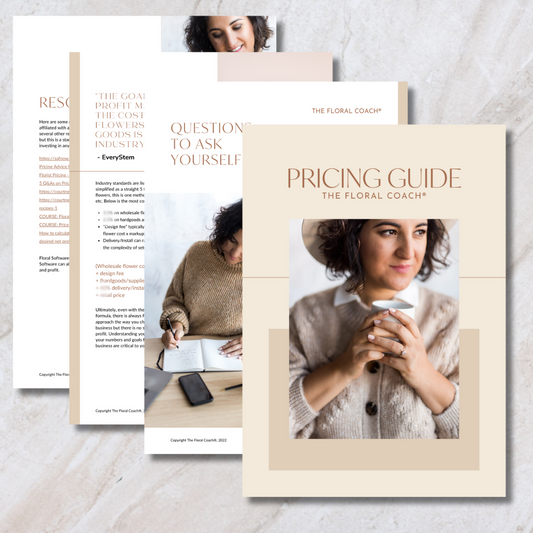 The Floral Coach® Pricing Guide